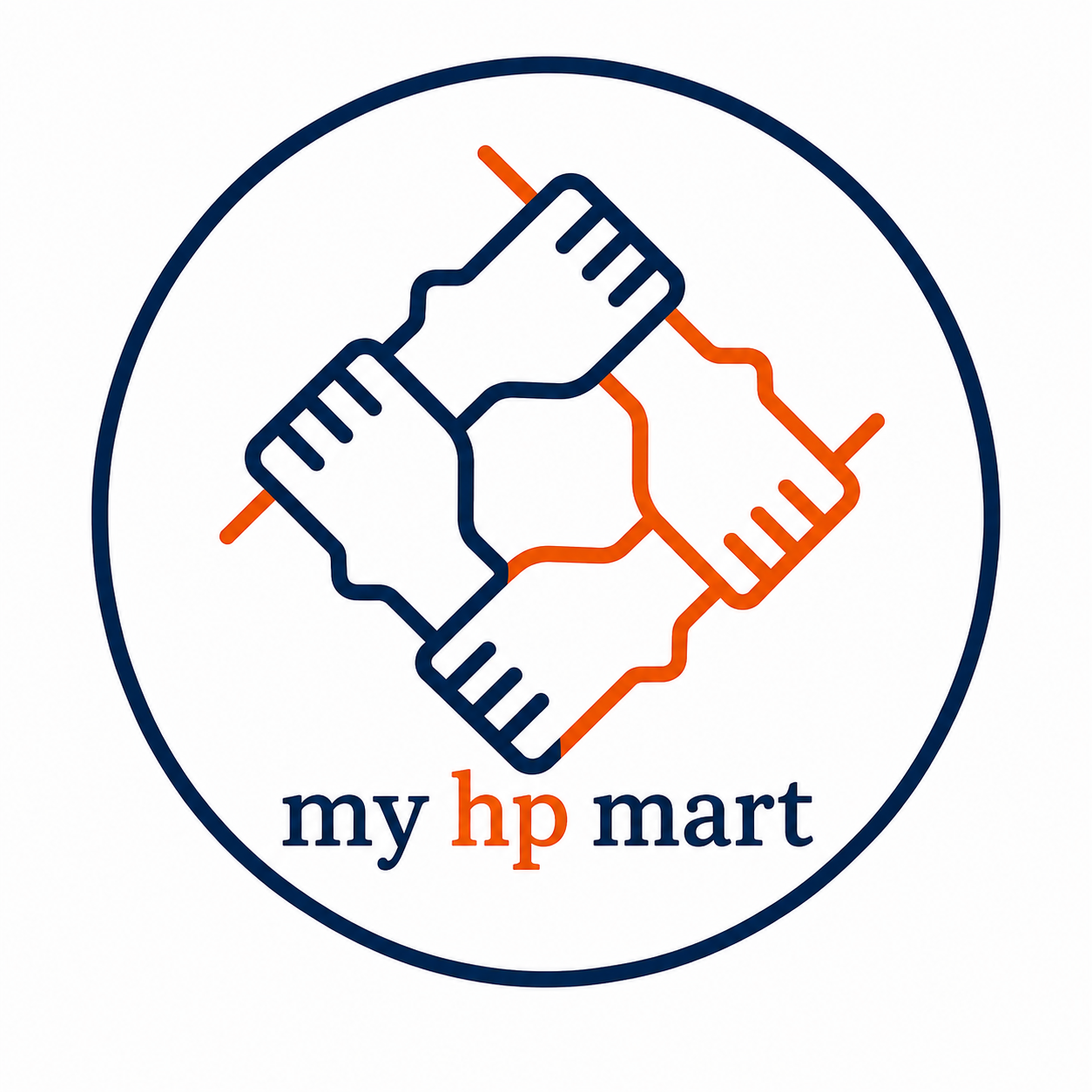 My HP Mart logo